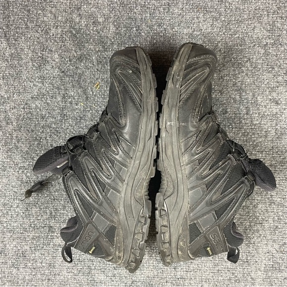 SALOMON Men’s XA Pro 3D Black Trail Hiking Shoe Toggle Laces size: 8.5 - Picture 3 of 12